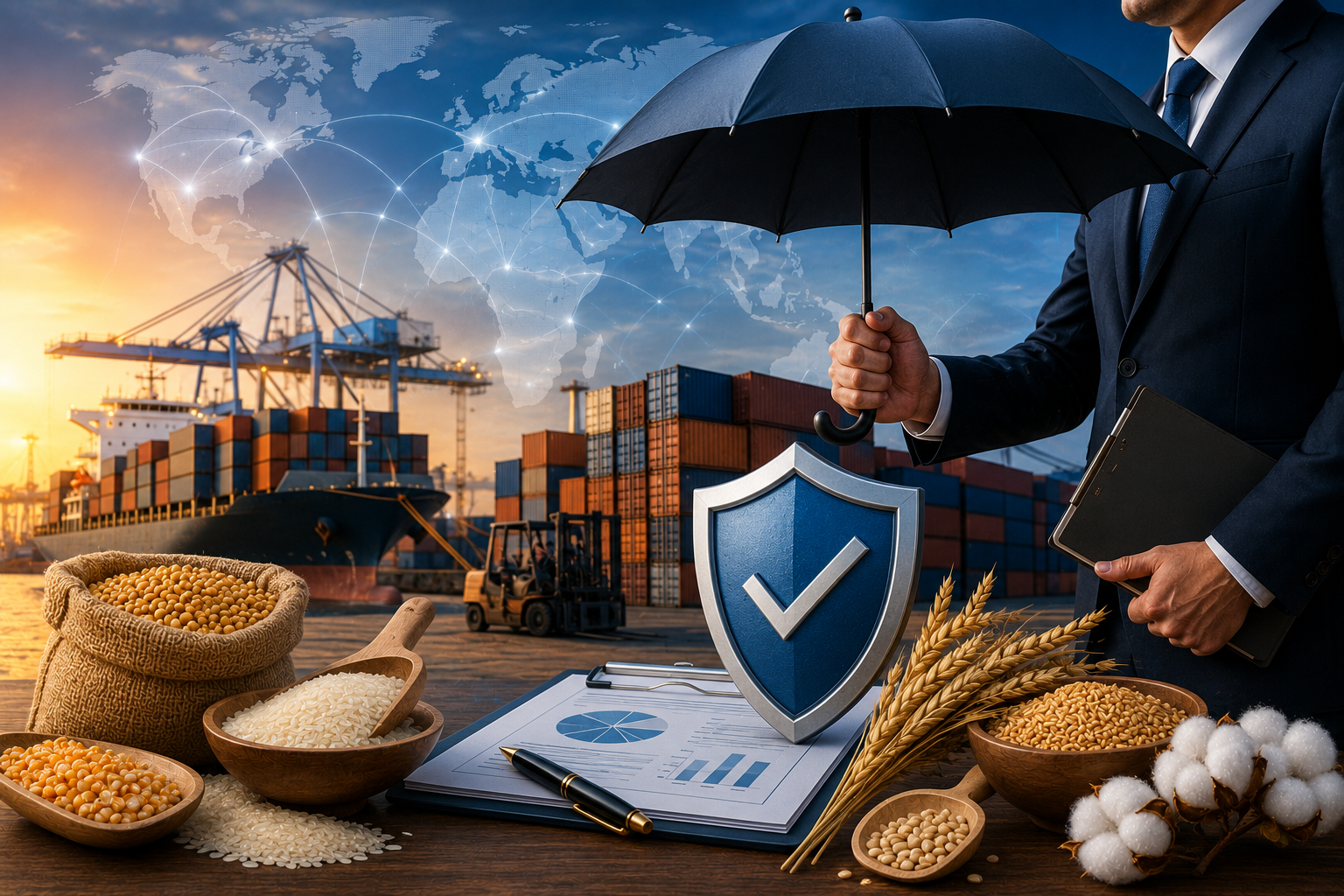 Trade Credit Insurance: Protecting Agri-Export Portfolios from Global Buyer Insolvencies